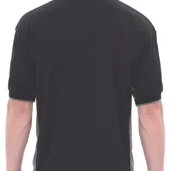 Site Barchan Moisture Wicking Polo Shirt Black Large 46 1/2" Chest -Home Tools Sales 2024 114FH A3