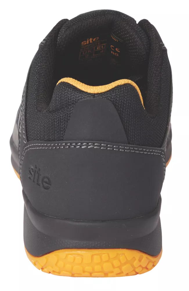 Site Edenite Safety Trainers Black / Grey Size 10 7 Site Edenite Safety Trainers Black / Grey Size 10 - Image 5