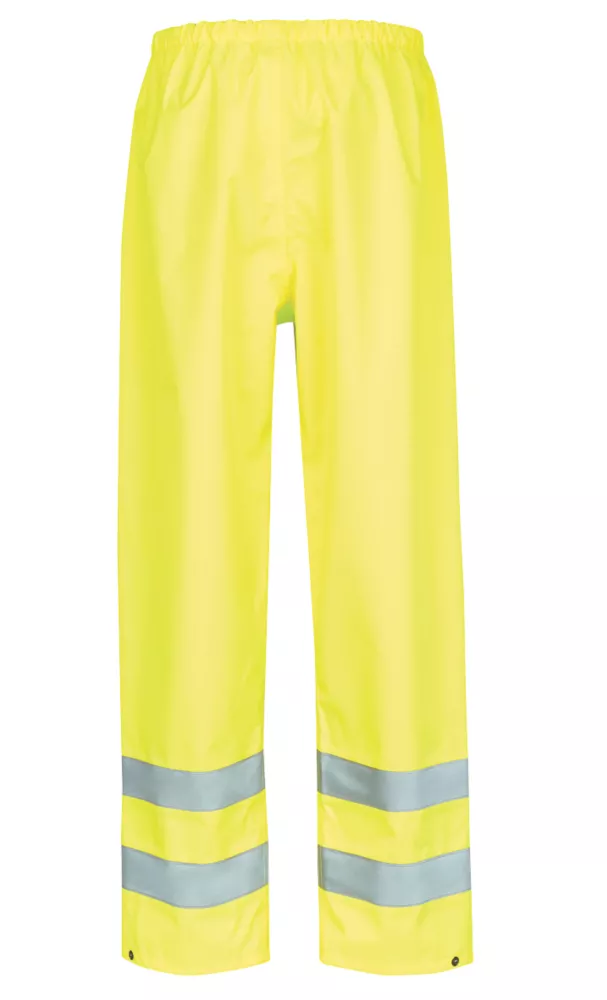 Site Huske Hi-Vis Over Trousers Elasticated Waist Yellow XX Large 28" W 47" L 5 Site Huske Hi-Vis Over Trousers Elasticated Waist Yellow XX Large 28" W 47" L - Image 3