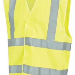 Site Rushton Hi-Vis Waistcoat Yellow XX Large / XXX Large 52" Chest