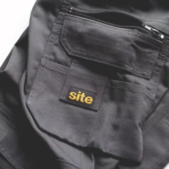 Site Jackal Work Trousers Grey / Black 36" W 34" L -Home Tools Sales 2024 2032V A3