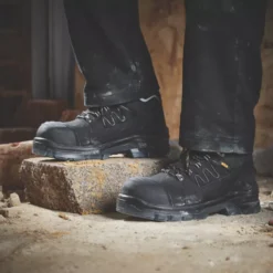 Site Natron Safety Boots Black Size 7 -Home Tools Sales 2024 211PF A6