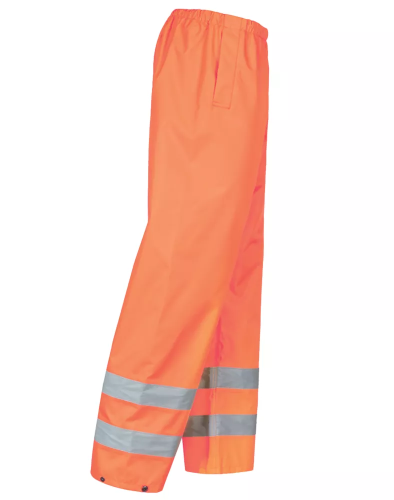 Site Huske Hi-Vis Over Trousers Elasticated Waist Orange XX Large 28" W 47" L 6 Site Huske Hi-Vis Over Trousers Elasticated Waist Orange XX Large 28" W 47" L - Image 4
