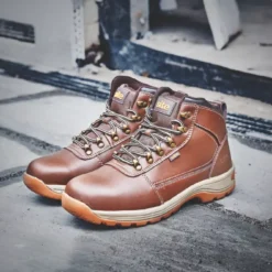 Site Amethyst Safety Boots Brown Size 7 -Home Tools Sales 2024 2274R A2