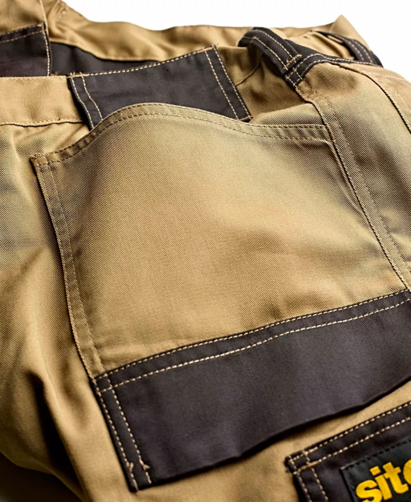 Site Pointer Work Trousers Stone / Black 34" W 32" L 6 Site Pointer Work Trousers Stone / Black 34" W 32" L - Image 4