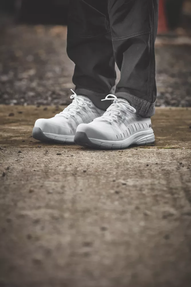 Site Trona Metal Free Safety Trainers White Size 11 5 Site Trona Metal Free Safety Trainers White Size 11 - Image 3