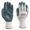 Site 130 Nitrile Coated Gloves White / Blue Medium