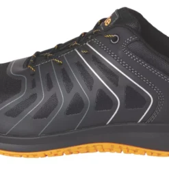 Site Edenite Safety Trainers Black / Grey Size 8 -Home Tools Sales 2024 342KR A3