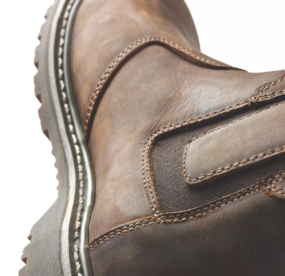 Site Mudguard Safety Dealer Boots Brown Size 9 9 Site Mudguard Safety Dealer Boots Brown Size 9 - Image 7