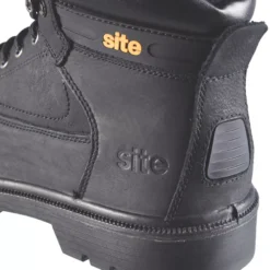 Site Marble Safety Boots Black Size 12 -Home Tools Sales 2024 3827H A4