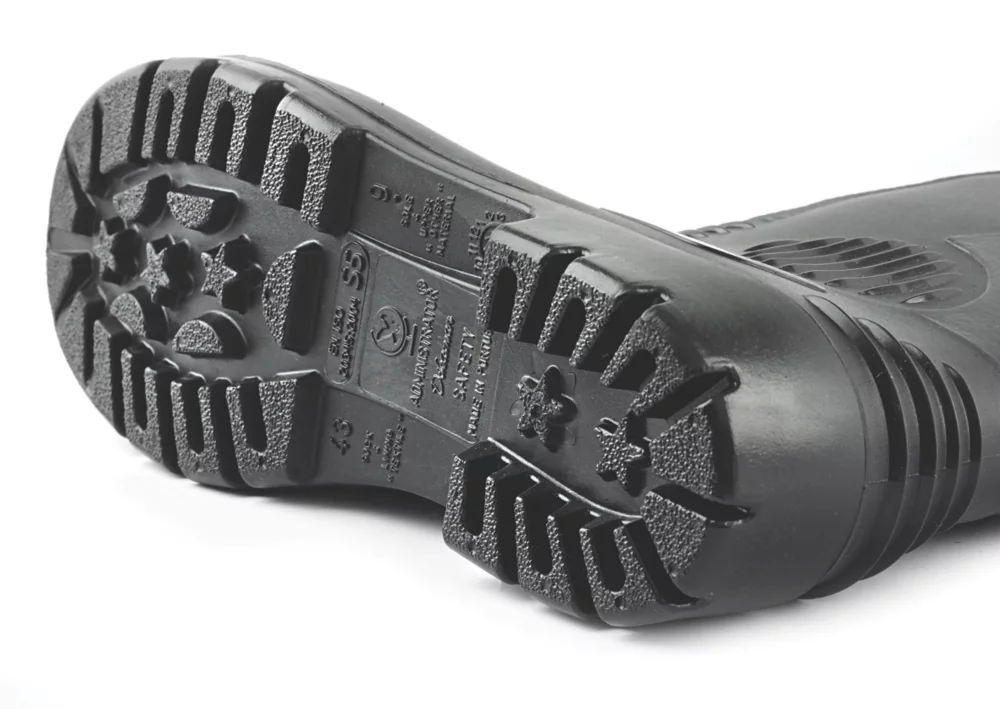 Site Trench Safety Wellies Black Size 10 10 Site Trench Safety Wellies Black Size 10 - Image 8