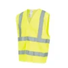 Site Rushton Hi-Vis Waistcoat Yellow Large / X Large 50" Chest -Home Tools Sales 2024 403XR P