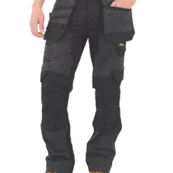 Site Bolden Stretch Holster Pocket Trousers Grey / Black 30" W 32" L -Home Tools Sales 2024 425XR A5