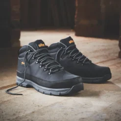 Site Bronzite Safety Boots Black Size 9 -Home Tools Sales 2024 433KY A7