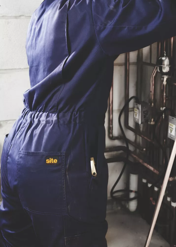 Site Hammer Ladies Coverall Navy Blue Large 54" Chest 30" L 5 Site Hammer Ladies Coverall Navy Blue Large 54" Chest 30" L - Image 3