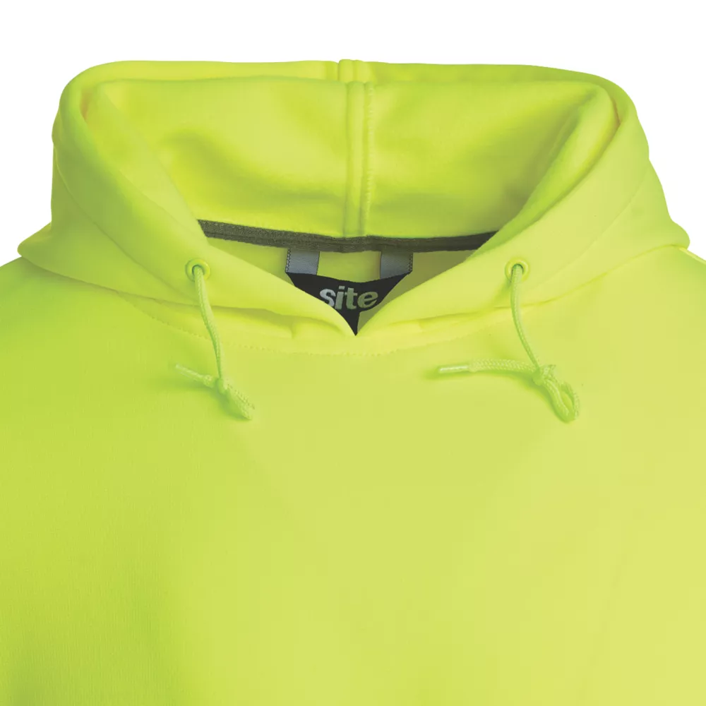 Site Cromer Hi-Vis Hoodie Yellow X Large 52" Chest 4 Site Cromer Hi-Vis Hoodie Yellow X Large 52" Chest - Image 2