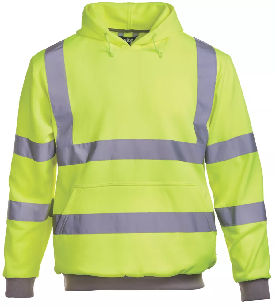 Site Cromer Hi-Vis Hoodie Yellow X Large 52" Chest 3 Site Cromer Hi-Vis Hoodie Yellow X Large 52" Chest