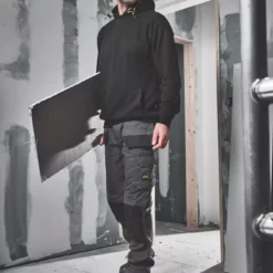 Site Jackal Work Trousers Grey / Black 32" W 32" L -Home Tools Sales 2024 4550V A7