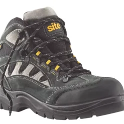 Site Granite Safety Trainers Dark Grey Size 8