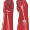 Site 400 PVC 16" Gauntlets Red Large -Home Tools Sales 2024 474FR P