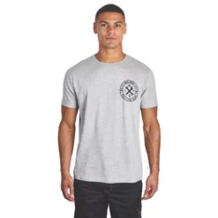 Site Buckthorn Short Sleeve T-Shirt Navy / Grey X Large 25" Chest 2 Pack -Home Tools Sales 2024 557PX A5