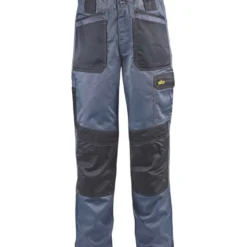 Site Harrier Work Trousers Grey / Black 30" W 32" L -Home Tools Sales 2024 5582P A4