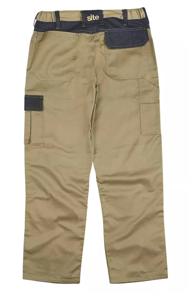 Site Pointer Work Trousers Stone / Black 40" W 32" L 7 Site Pointer Work Trousers Stone / Black 40" W 32" L - Image 5