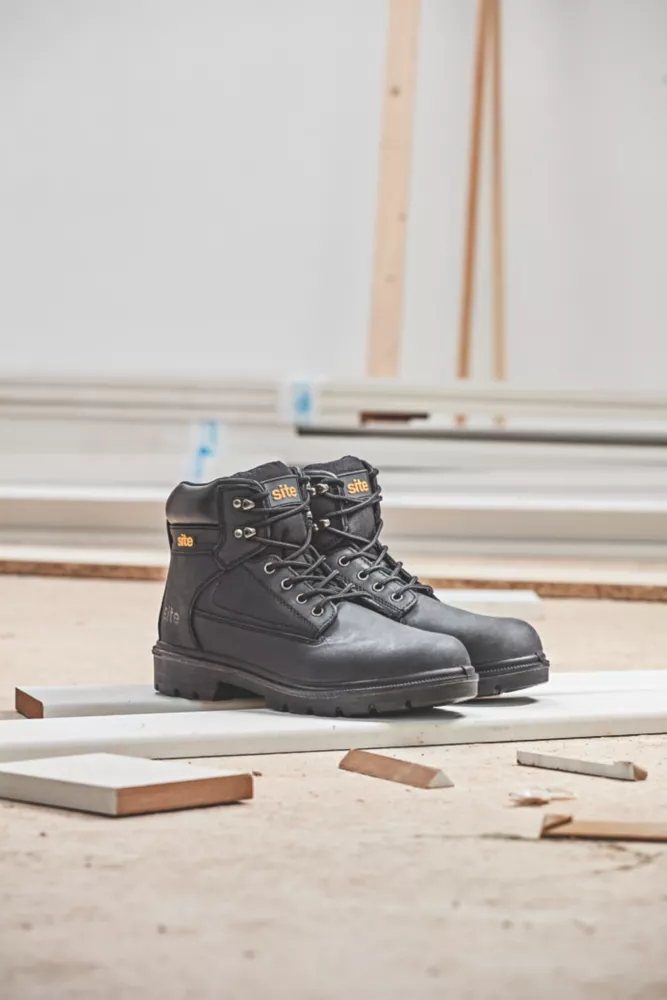 Site Marble Safety Boots Black Size 10 10 Site Marble Safety Boots Black Size 10 - Image 8