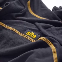 Site ACS23 Long Sleeve Base Layer Top Black Medium 38" Chest -Home Tools Sales 2024 5828H A4