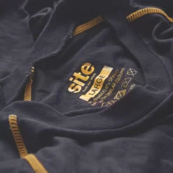 Site ACS23 Long Sleeve Base Layer Top Black Medium 38" Chest -Home Tools Sales 2024 5828H A6