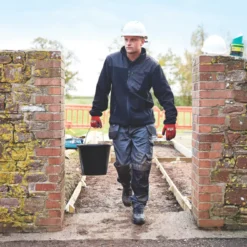 Site Teak Fleece Jacket Black X Large 46" Chest -Home Tools Sales 2024 5840H A6