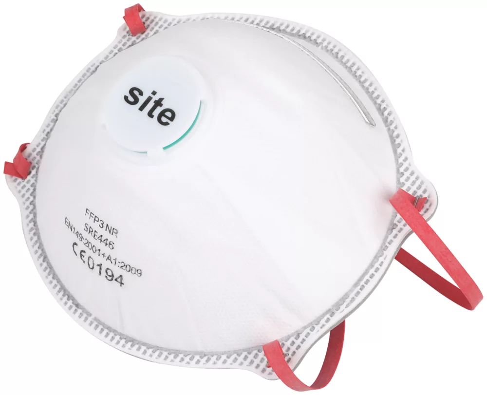 Site Moulded Valved Mask P3 5 Pack 3 Site Moulded Valved Mask P3 5 Pack