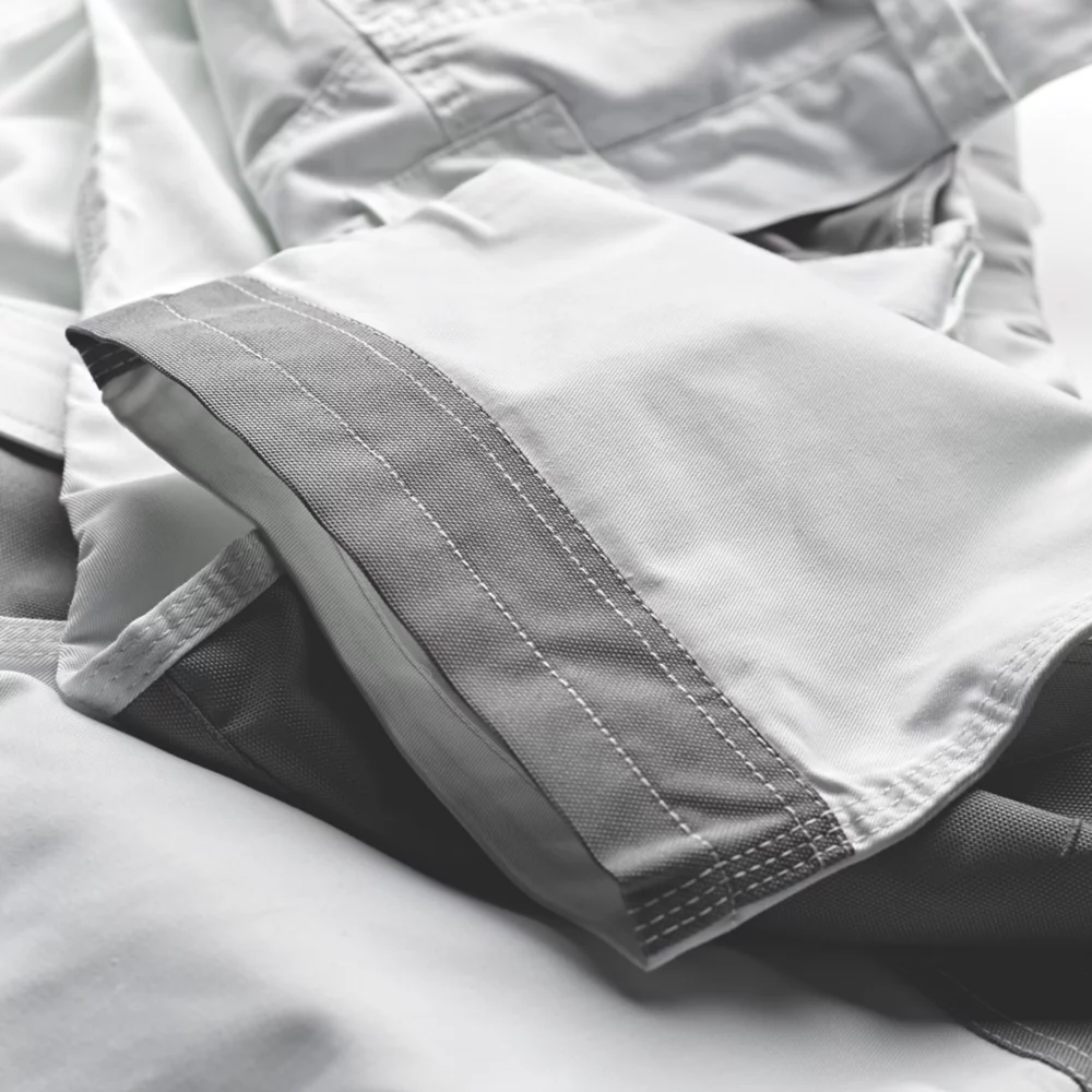 Site Jackal Work Trousers White / Grey 34" W 32" L 9 Site Jackal Work Trousers White / Grey 34" W 32" L - Image 7