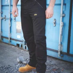 Site Beagle Trousers Black 40" W 32" L -Home Tools Sales 2024 61933 A3