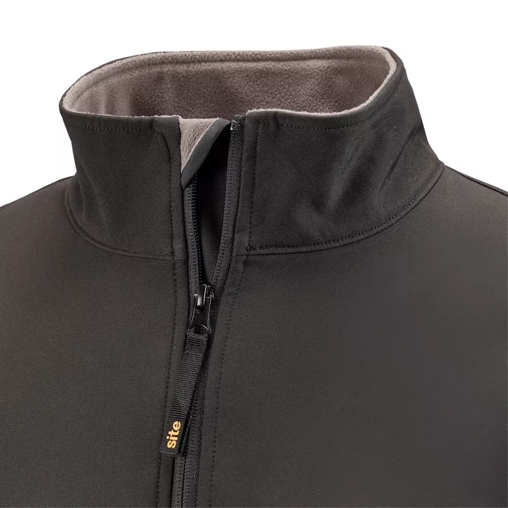 Site Harlin Softshell Jacket Black Large 50" Chest 9 Site Harlin Softshell Jacket Black Large 50" Chest - Image 7