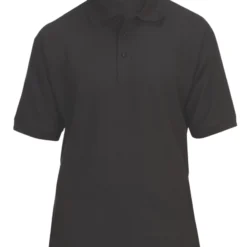 Site Tanneron Polo Shirt Black Large 45 1/2" Chest