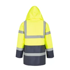 Site Shackley Hi-Vis Traffic Jacket Yellow/Navy Large 54" Chest -Home Tools Sales 2024 666XR A2