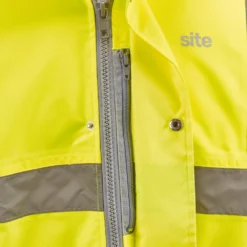 Site Shackley Hi-Vis Traffic Jacket Yellow/Navy Large 54" Chest -Home Tools Sales 2024 666XR A6