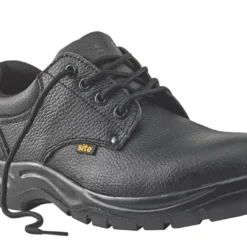 Site Coal Safety Shoes Black Size 10