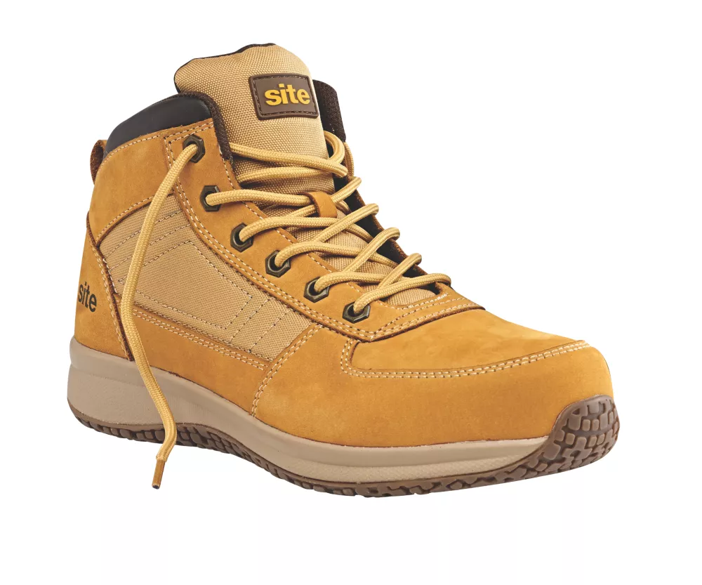 Site Sandstone Safety Trainer Boots Wheat Size 9 3 Site Sandstone Safety Trainer Boots Wheat Size 9