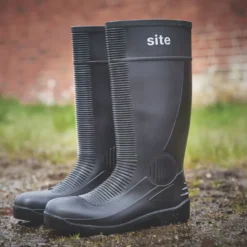 Site Trench Safety Wellies Black Size 9 -Home Tools Sales 2024 71266 A2