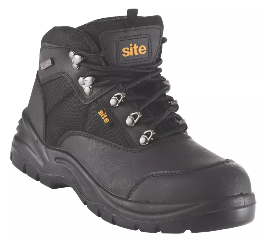 Site Onyx Safety Boots Black Size 11 3 Site Onyx Safety Boots Black Size 11