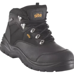 Site Onyx Safety Boots Black Size 10