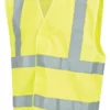 Site Rushton Hi-Vis Waistcoat Yellow Small / Medium 48" Chest