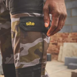 Site Harrier Trousers Camouflage 36" W 32" L -Home Tools Sales 2024 761PT A4