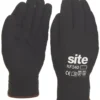 Site 340 Thermal Winter Work Gloves Black Medium -Home Tools Sales 2024 763GX P