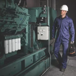 Site Hammer Coverall Navy Medium 49" Chest 31" L -Home Tools Sales 2024 7914D A1