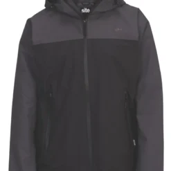 Site Ninebark Waterproof Jacket Grey / Black X Large 42.5" Chest