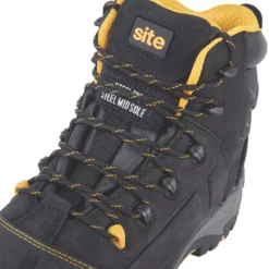 Site Fortress Safety Boots Black Size 9 -Home Tools Sales 2024 8452V A3