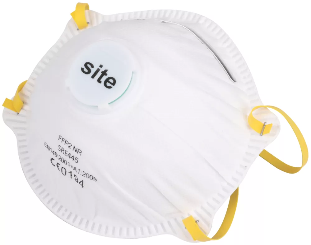 Site Moulded Valved Mask P2 10 Pack 3 Site Moulded Valved Mask P2 10 Pack